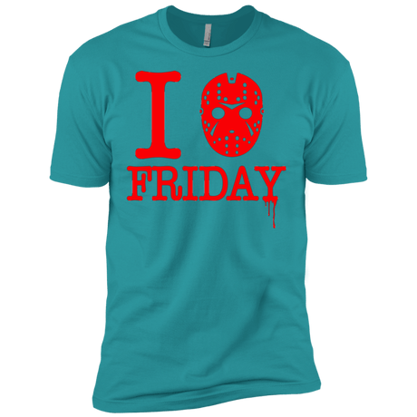 T-Shirts Tahiti Blue / X-Small I Love Friday Men's Premium T-Shirt