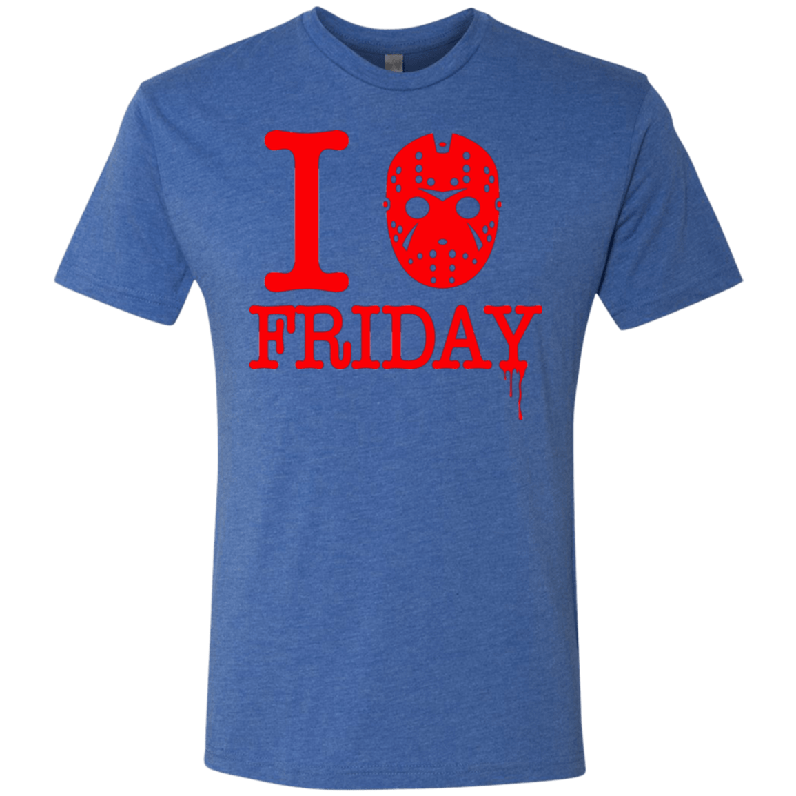T-Shirts Vintage Royal / Small I Love Friday Men's Triblend T-Shirt