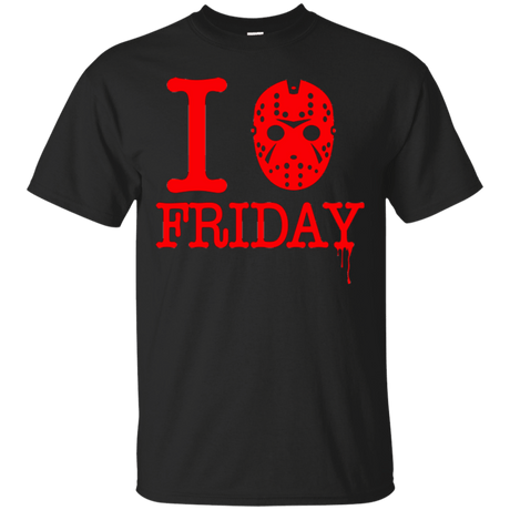 T-Shirts Black / Small I Love Friday T-Shirt