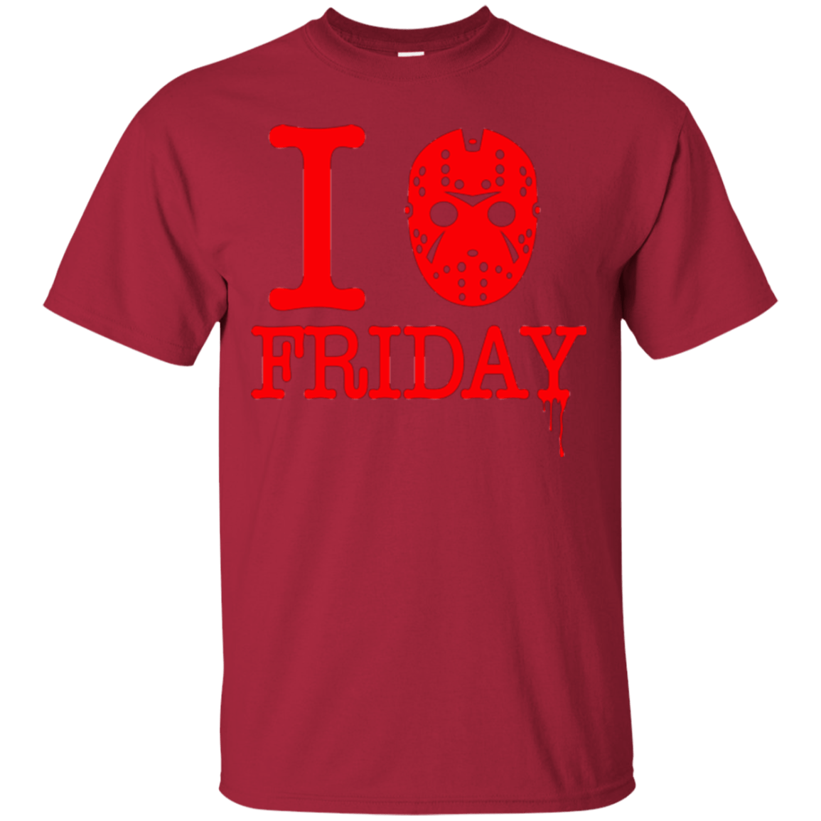 T-Shirts Cardinal / Small I Love Friday T-Shirt
