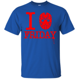 T-Shirts Royal / Small I Love Friday T-Shirt