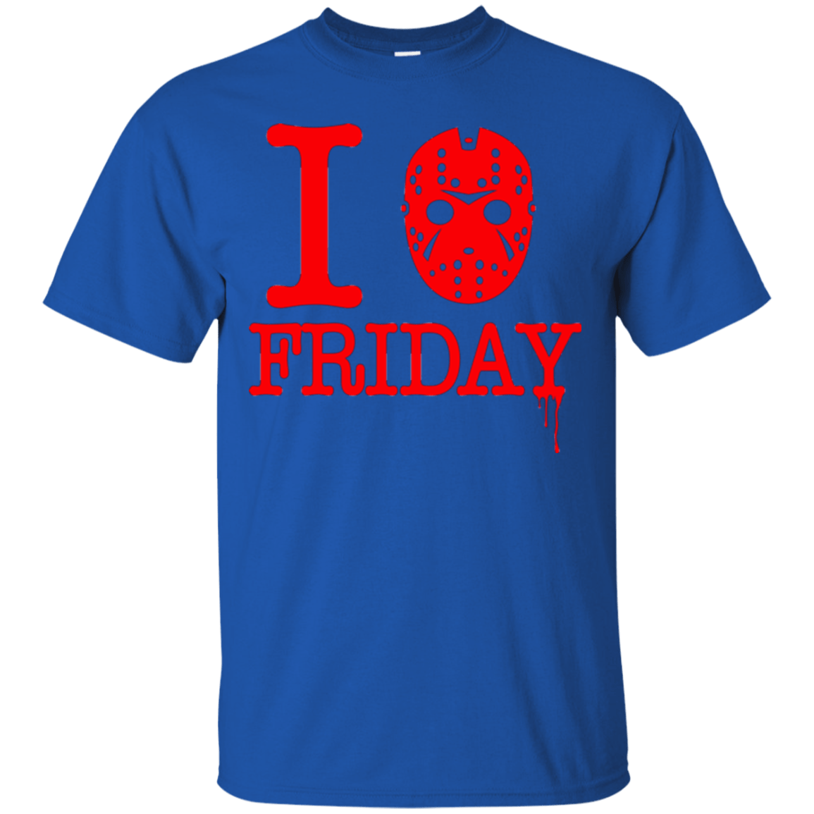 T-Shirts Royal / Small I Love Friday T-Shirt
