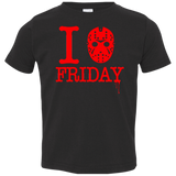 T-Shirts Black / 2T I Love Friday Toddler Premium T-Shirt