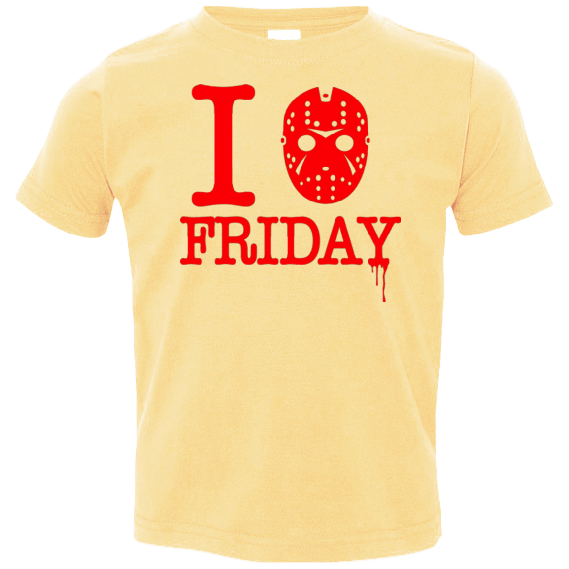 T-Shirts Butter / 2T I Love Friday Toddler Premium T-Shirt