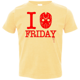 T-Shirts Butter / 2T I Love Friday Toddler Premium T-Shirt