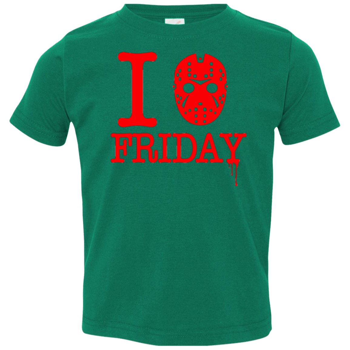 T-Shirts Kelly / 2T I Love Friday Toddler Premium T-Shirt