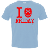 T-Shirts Light Blue / 2T I Love Friday Toddler Premium T-Shirt