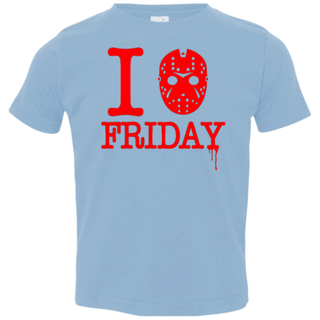 T-Shirts Light Blue / 2T I Love Friday Toddler Premium T-Shirt