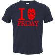 T-Shirts Navy / 2T I Love Friday Toddler Premium T-Shirt