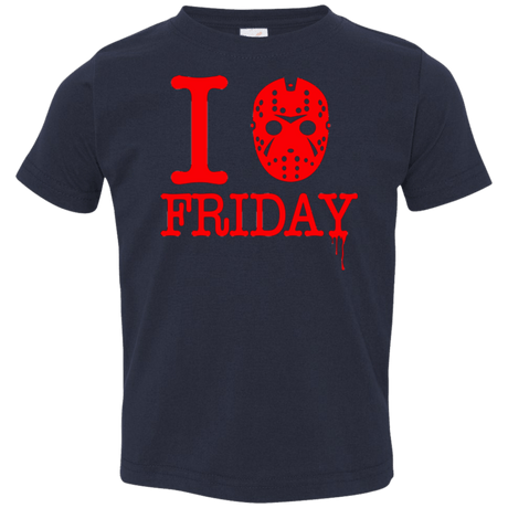 T-Shirts Navy / 2T I Love Friday Toddler Premium T-Shirt