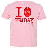 T-Shirts Pink / 2T I Love Friday Toddler Premium T-Shirt