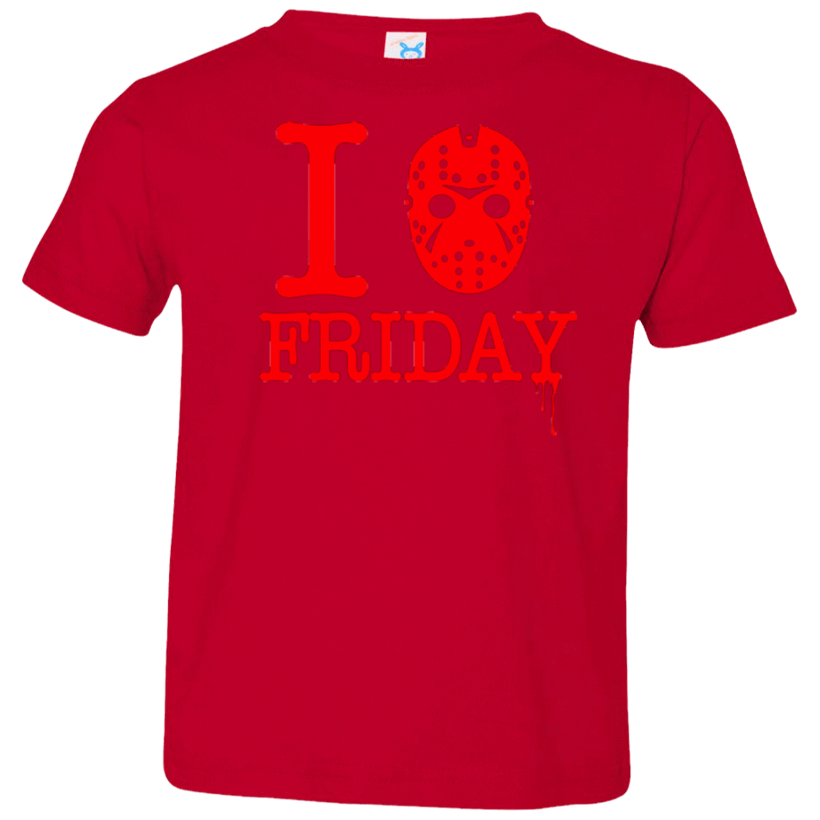 T-Shirts Red / 2T I Love Friday Toddler Premium T-Shirt