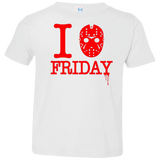 T-Shirts White / 2T I Love Friday Toddler Premium T-Shirt