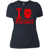 T-Shirts Indigo / X-Small I Love Friday Women's Premium T-Shirt