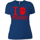T-Shirts Royal / X-Small I Love Friday Women's Premium T-Shirt