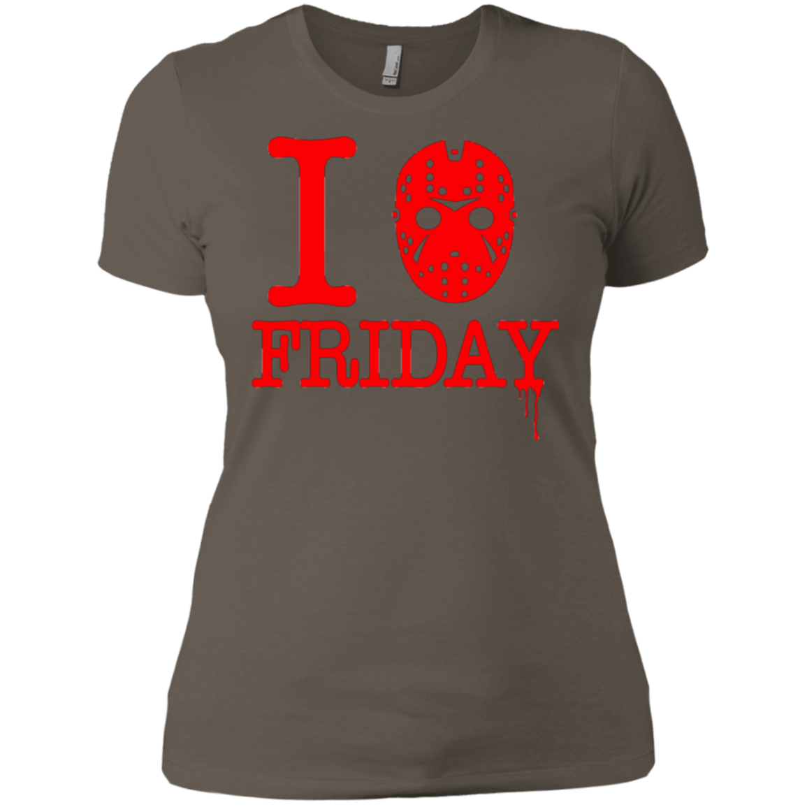 T-Shirts Warm Grey / X-Small I Love Friday Women's Premium T-Shirt