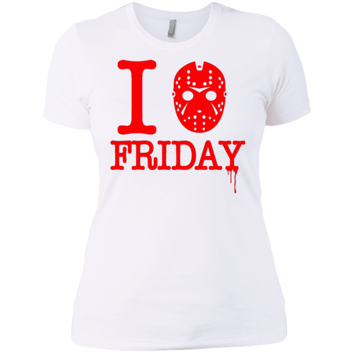 T-Shirts White / X-Small I Love Friday Women's Premium T-Shirt