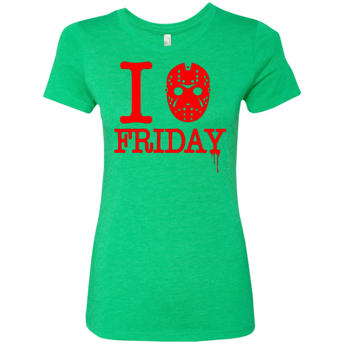 T-Shirts Envy / Small I Love Friday Women's Triblend T-Shirt