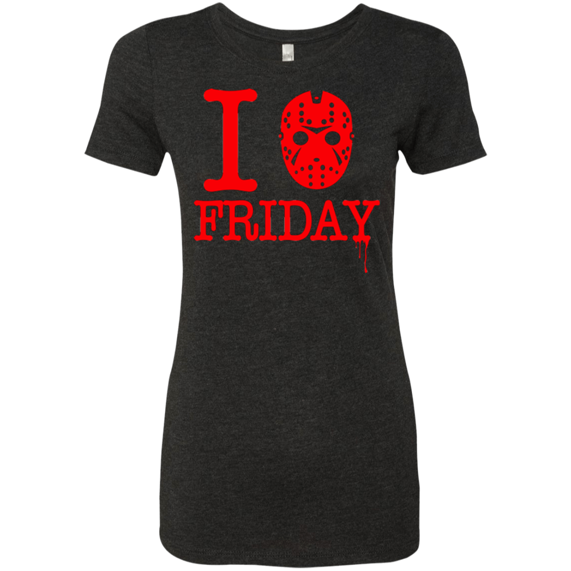 T-Shirts Vintage Black / Small I Love Friday Women's Triblend T-Shirt