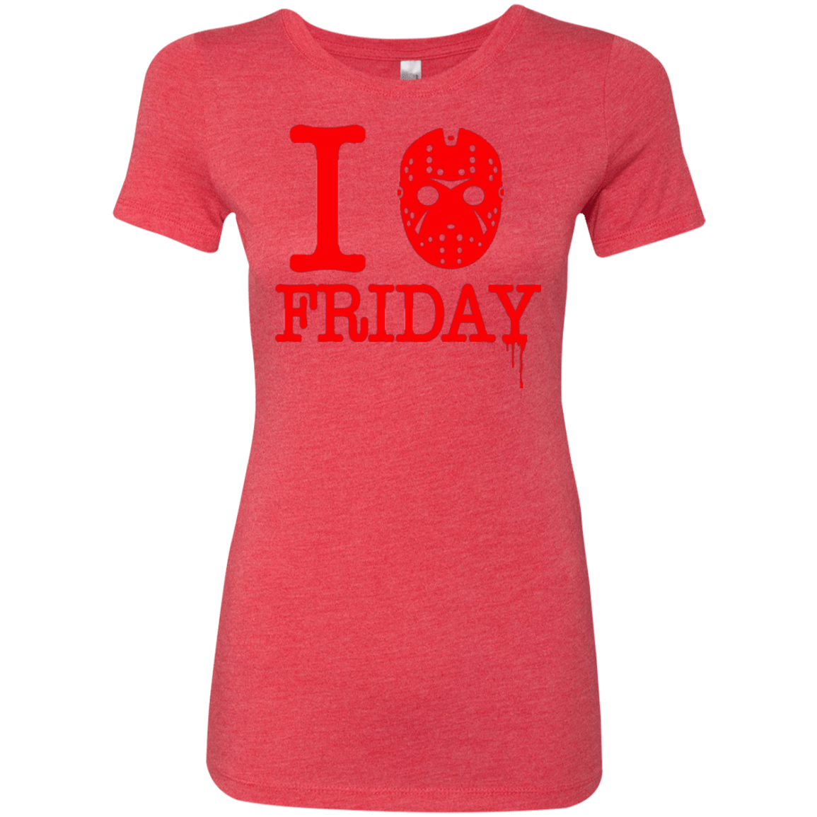 T-Shirts Vintage Red / Small I Love Friday Women's Triblend T-Shirt