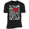 T-Shirts Black / X-Small I Love Halloween Men's Premium T-Shirt