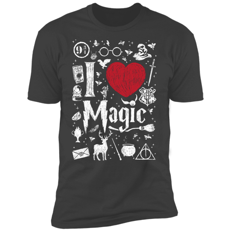 T-Shirts Heavy Metal / S I Love Magic Men's Premium T-Shirt