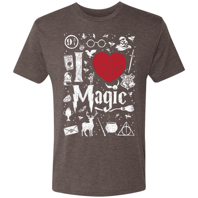 T-Shirts Macchiato / S I Love Magic Men's Triblend T-Shirt