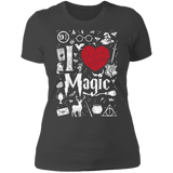 T-Shirts Heavy Metal / S I Love Magic Women's Premium T-Shirt