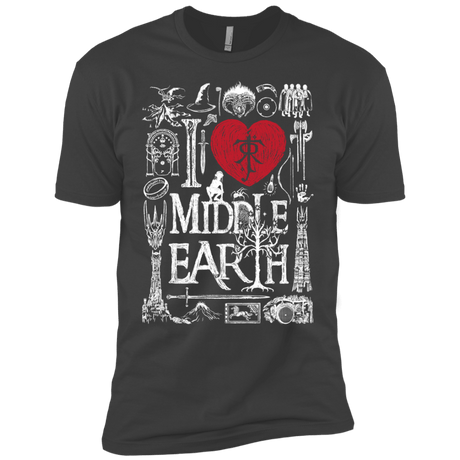 T-Shirts Heavy Metal / YXS I Love Middle Earth Boys Premium T-Shirt