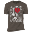 T-Shirts Warm Grey / X-Small I Love Middle Earth Men's Premium T-Shirt