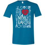 T-Shirts Antique Sapphire / S I Love Middle Earth Men's Semi-Fitted Softstyle