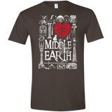 T-Shirts Dark Chocolate / S I Love Middle Earth Men's Semi-Fitted Softstyle