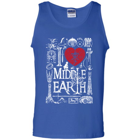 T-Shirts Royal / S I Love Middle Earth Men's Tank Top