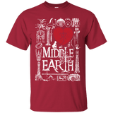 T-Shirts Cardinal / S I Love Middle Earth T-Shirt