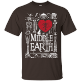 T-Shirts Dark Chocolate / S I Love Middle Earth T-Shirt