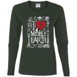 T-Shirts Forest / S I Love Middle Earth Women's Long Sleeve T-Shirt