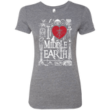 T-Shirts Premium Heather / S I Love Middle Earth Women's Triblend T-Shirt