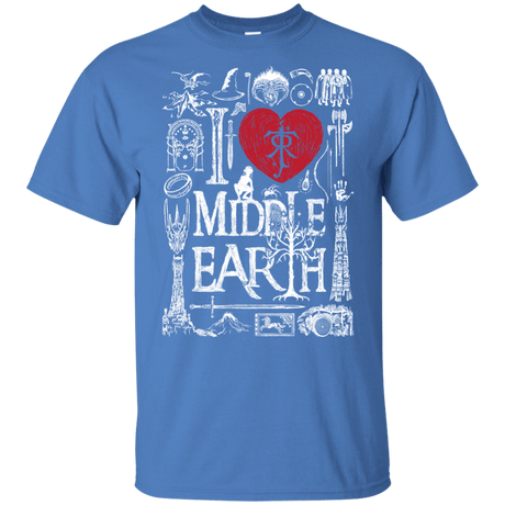 T-Shirts Iris / YXS I Love Middle Earth Youth T-Shirt