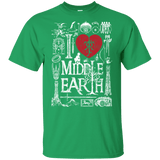 T-Shirts Irish Green / YXS I Love Middle Earth Youth T-Shirt