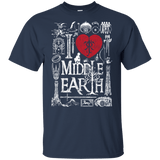 T-Shirts Navy / YXS I Love Middle Earth Youth T-Shirt