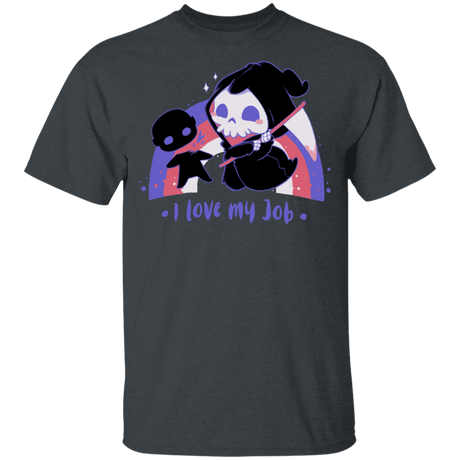 T-Shirts Dark Heather / YXS I Love My Job Youth T-Shirt