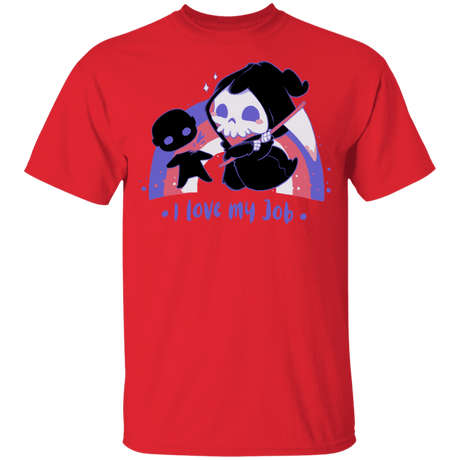 T-Shirts Red / YXS I Love My Job Youth T-Shirt