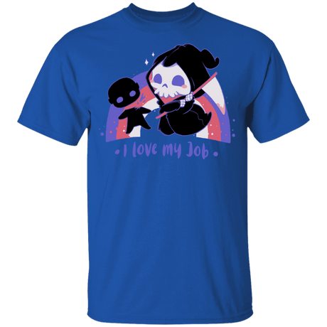 T-Shirts Royal / YXS I Love My Job Youth T-Shirt