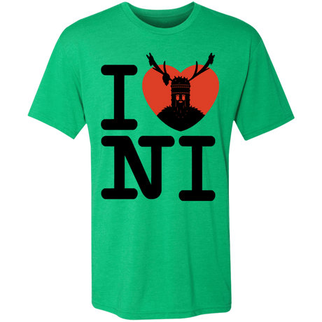 T-Shirts Envy / S I Love NI Men's Triblend T-Shirt