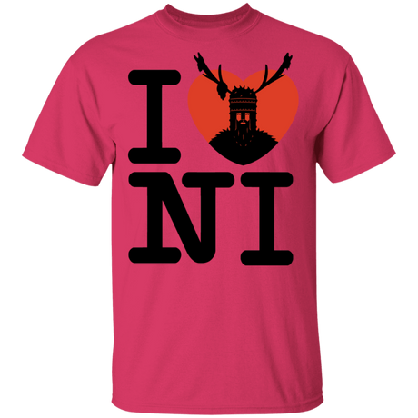 T-Shirts Heliconia / S I Love NI T-Shirt