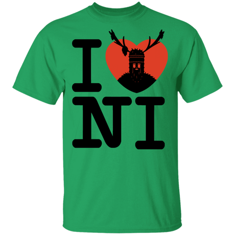 T-Shirts Irish Green / S I Love NI T-Shirt