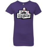 T-Shirts Purple Rush / YXS I Love This Game Girls Premium T-Shirt