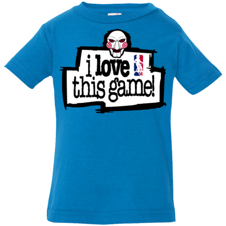 T-Shirts Cobalt / 6 Months I Love This Game Infant Premium T-Shirt