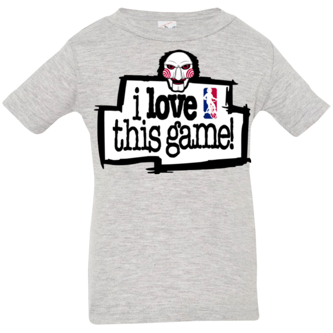 T-Shirts Heather Grey / 6 Months I Love This Game Infant Premium T-Shirt