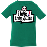 T-Shirts Kelly / 6 Months I Love This Game Infant Premium T-Shirt